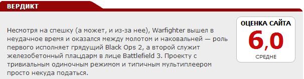 : Medal of Honor: Warfighter, FAR CRY 3, Danger Close, Батлфилда, EA DICE, Call of Duty: BlackOps 2, Ни года без спецназа, 
